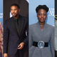 (L-R): Chadwick Boseman attends The Hollywood Reporter’s Power 100 Women In Entertainment on December 05, 2018 in Los Angeles, California.; Michael B. Jordan attends the European Premiere of ‘Creed II’ on November 28, 2018 in London, England.; Lupita Nyong’o attends The Hollywood Reporter’s Power 100 Women In Entertainment on December 05, 2018 in Los Angeles, California.; Sterling K. Brown attends the Season 3 Premiere of NBC’s ‘This Is Us’ on September 25, 2018 in Hollywood, California.